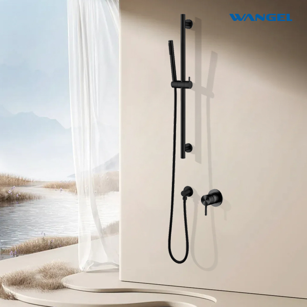 Matte Black 304 Stainless Steel Handle Single-Function Shower - 图片 3