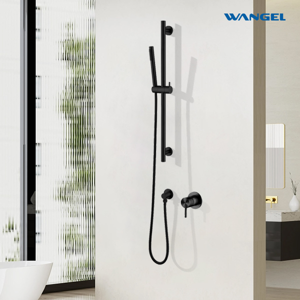 Matte Black 304 Stainless Steel Handle Single-Function Shower - 图片 2