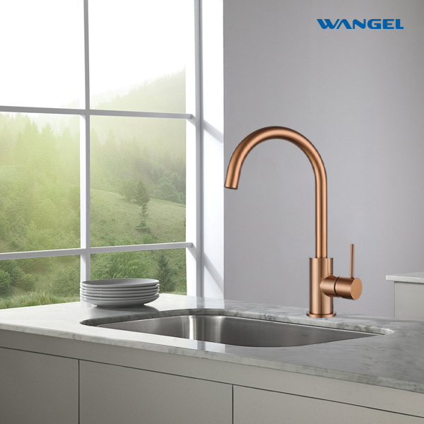 Rose gold kitchen faucet - 图片 3