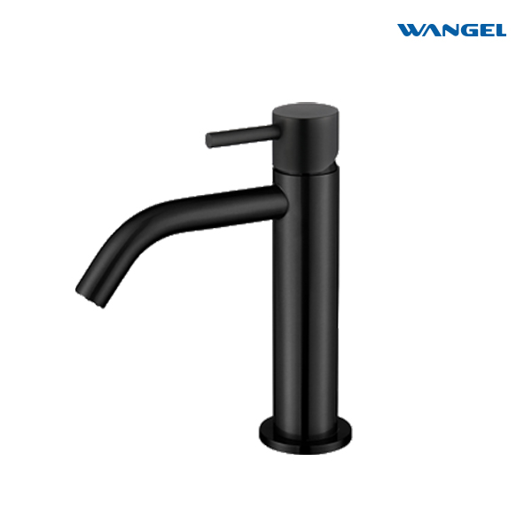 Single-HoleMatte Black Bathroom sink faucet