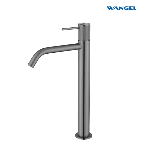 Wangel Gunmetal High-Rise Basin Faucet