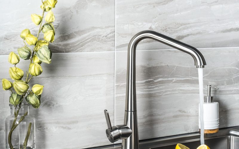 a Silicone Kitchen Faucet